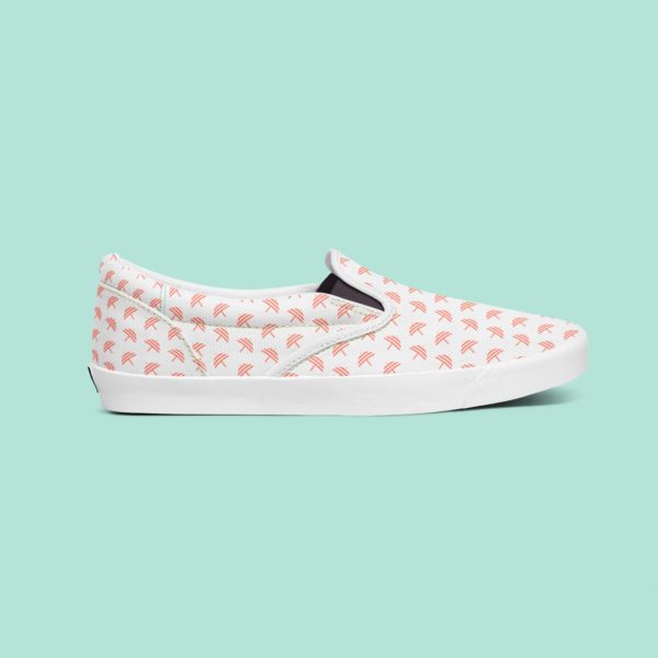 Cinnamon Shore Umbrella Pattern on Vans Shoe