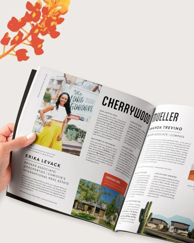 The Tribeza Neighborhood Guide is one of those projects that keeps growing—and getting better—every year.

It’s a collaboration between magazine, creatives, and community. We’re so grateful to the Tribeza team for trusting us to shape something that hits print, lives online, and makes an impact for both readers and advertisers.

And to the real estate agents who show up year after year to share their stories and their favorite corners of the city—we love y’all. And we love making you look good, in Tribeza and beyond. Reach out to us if you’re looking for support from a creative team who will nurture and empower your brand.

Until next summer, Austin. ✨

#TribezaGuide #DesignStudio #CreativePartnership #RealEstateBranding #EditorialAdvertising #AustinCulture #NeighborhoodStories #STAVCreative