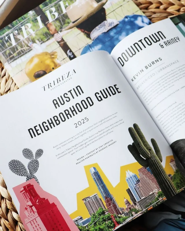 How do you turn advertising into something people actually want to read? You make it personal. You make it visual. You make it local.

With the @tribeza Neighborhood Guide, we transform a roster of real estate ads into a vibrant, illustrated guide to Austin life. Each agent was photographed by our longtime photo partner @essence.creative and interviewed by us. We designed a curated article for each individual agent, celebrating their unique experience as an Austin agent, while celebrating their chosen neighborhood, highlighting some of their favorite spots—from wine bars and taco trucks to dog parks and bookstores.

We directed the storytelling, illustration, and layout to keep things warm, authentic, and true to Tribeza’s editorial voice.

The result? A reader favorite—and one of our proudest long-term collaborations.

#ArtDirection #GraphicDesign #copywriting #AustinRealEstate #BrandStorytelling #MagazineDesign #IllustrationDesign #Advertising #stavcreative